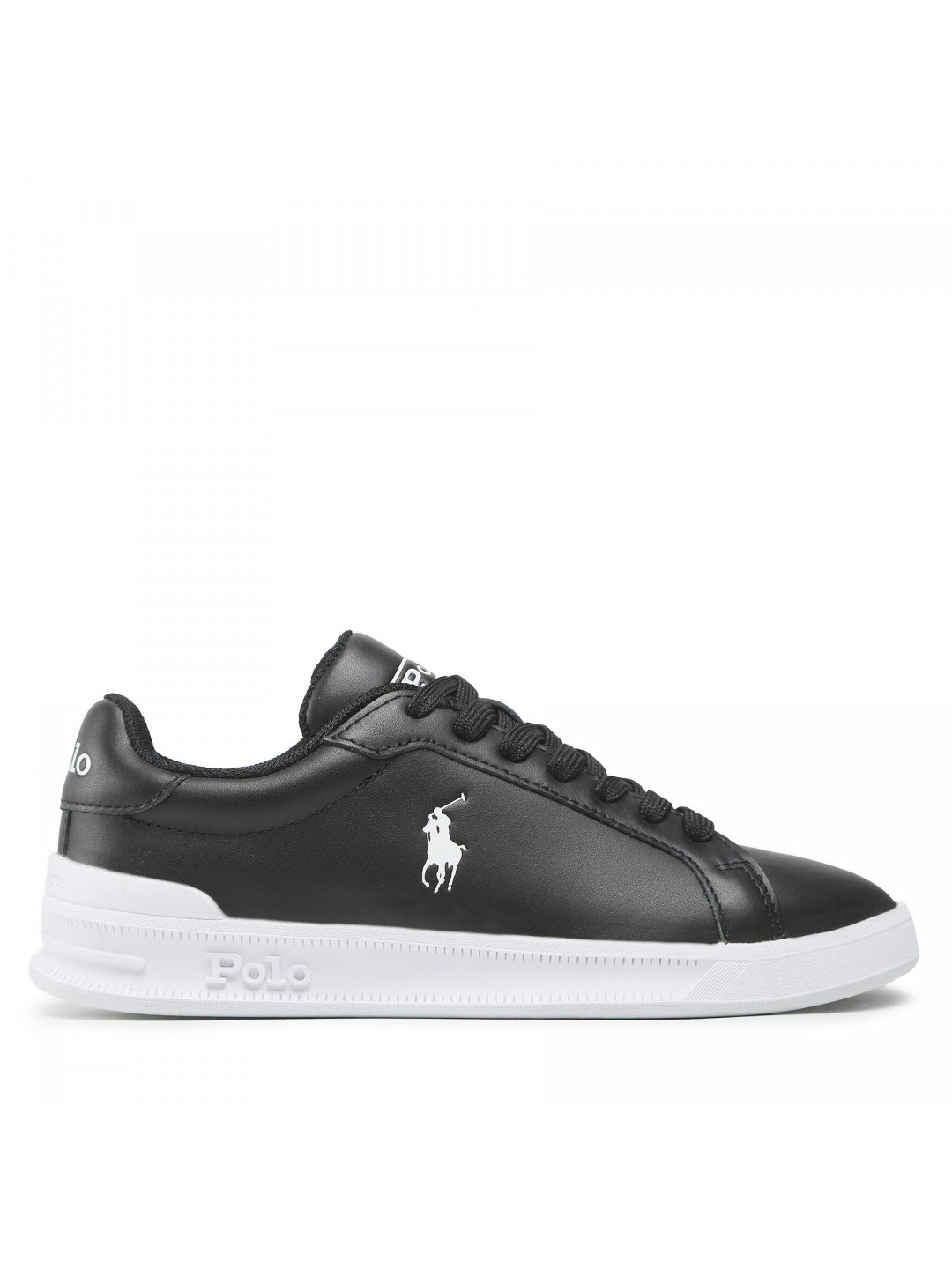 Sneakersy Polo Ralph Lauren Hrt Ct II 809845109009 Černá